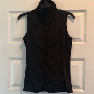 Lululemon Black Zip-Up Vest